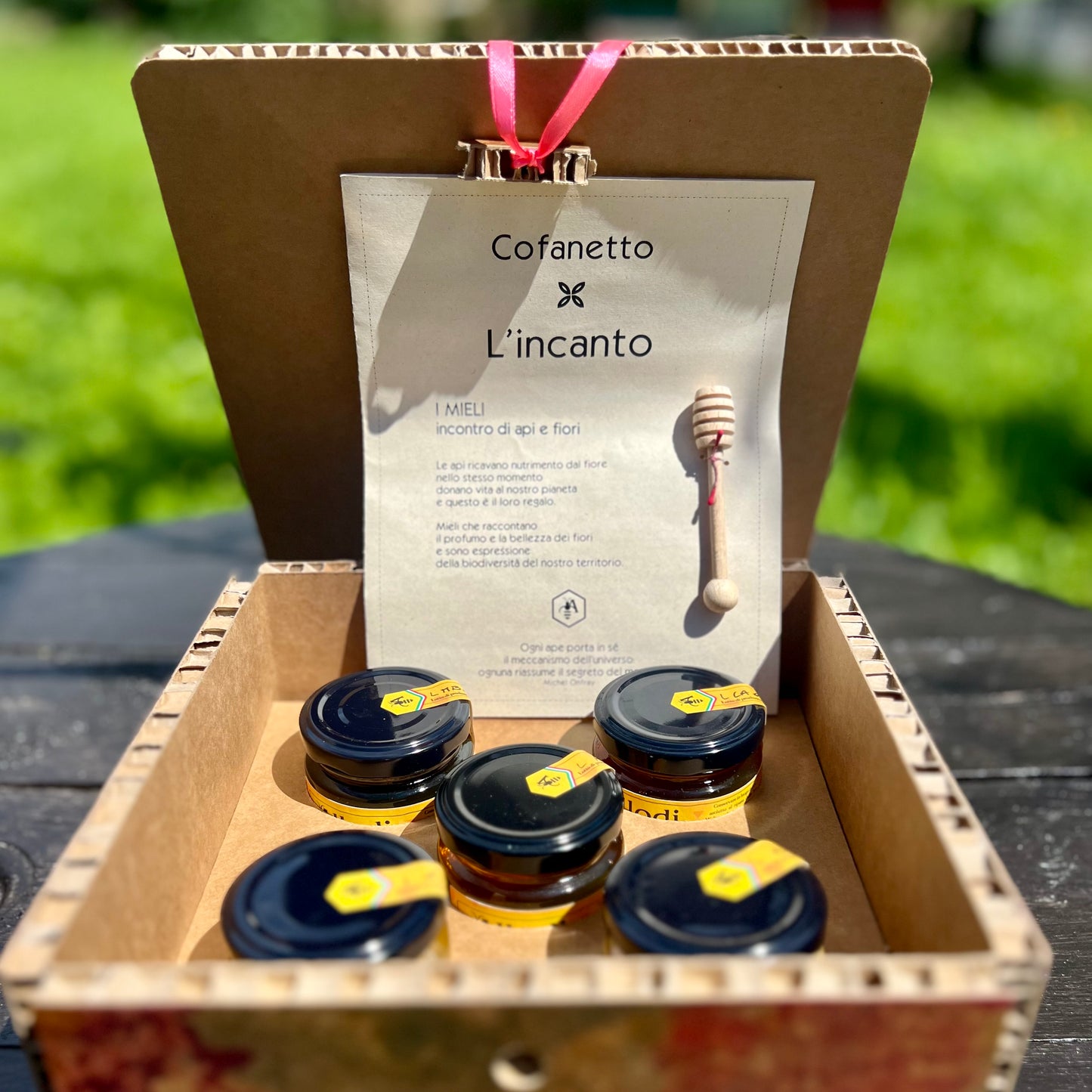 Box Degustazione Miele x5