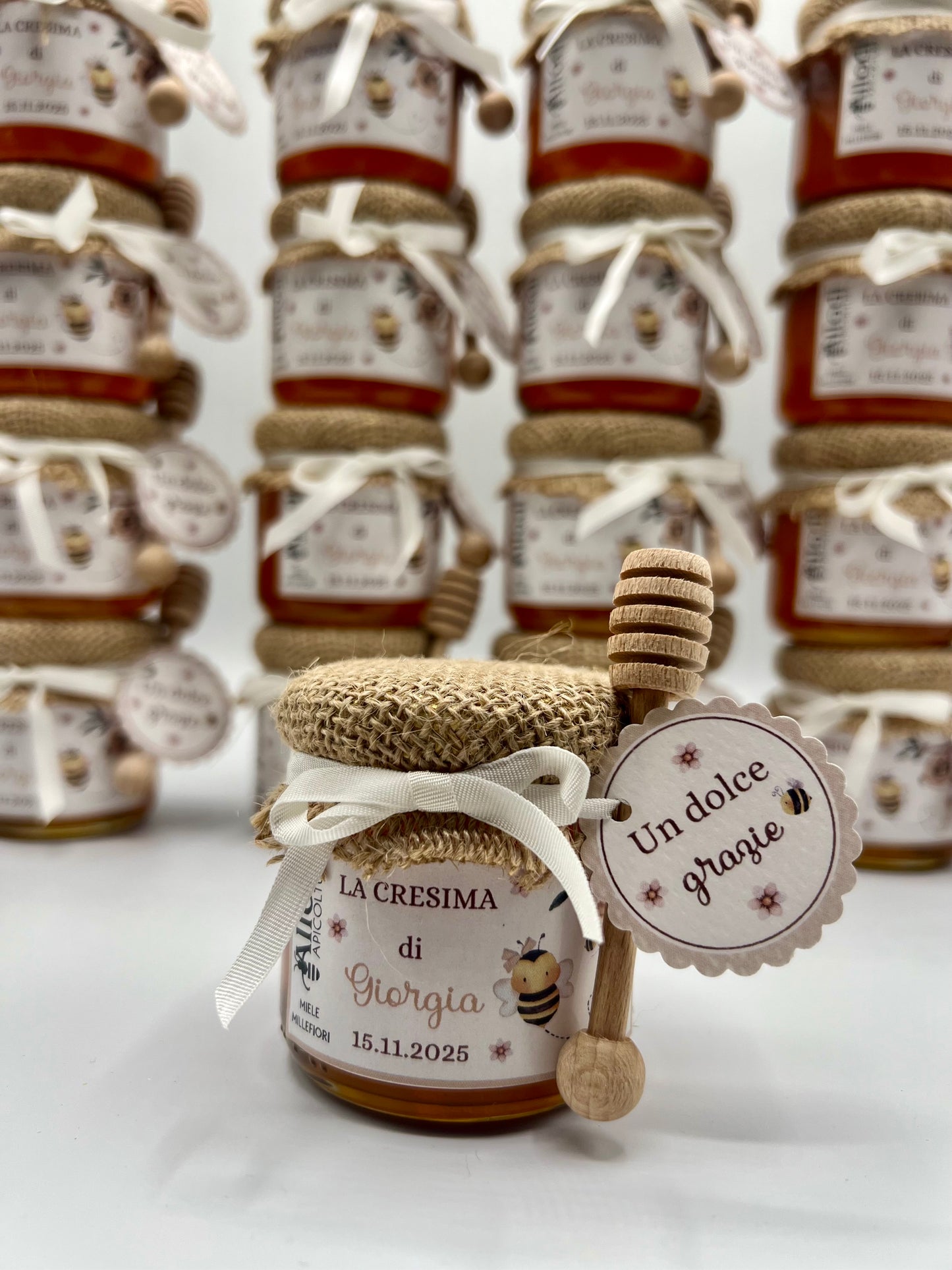 Bomboniera con Miele e Spargimiele