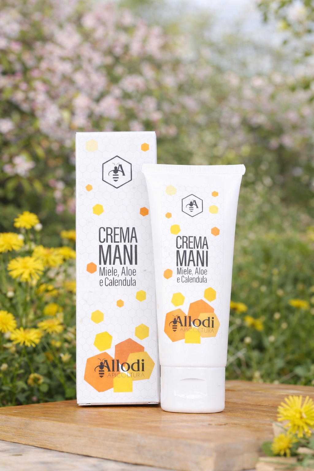 Crema Mani al Miele, Aloe e Calendula