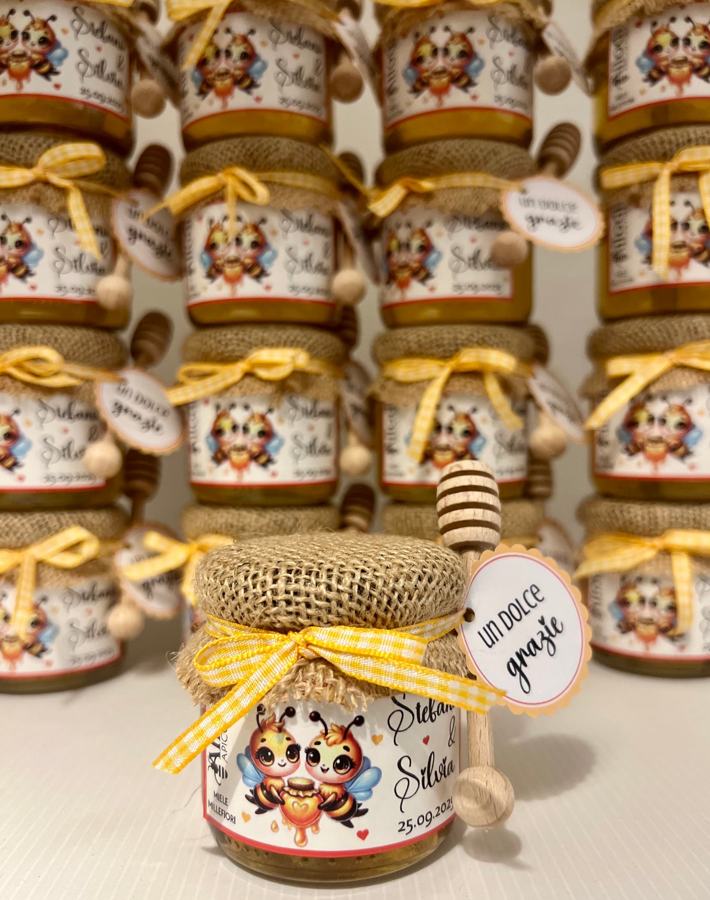 Bomboniera con Miele e Spargimiele