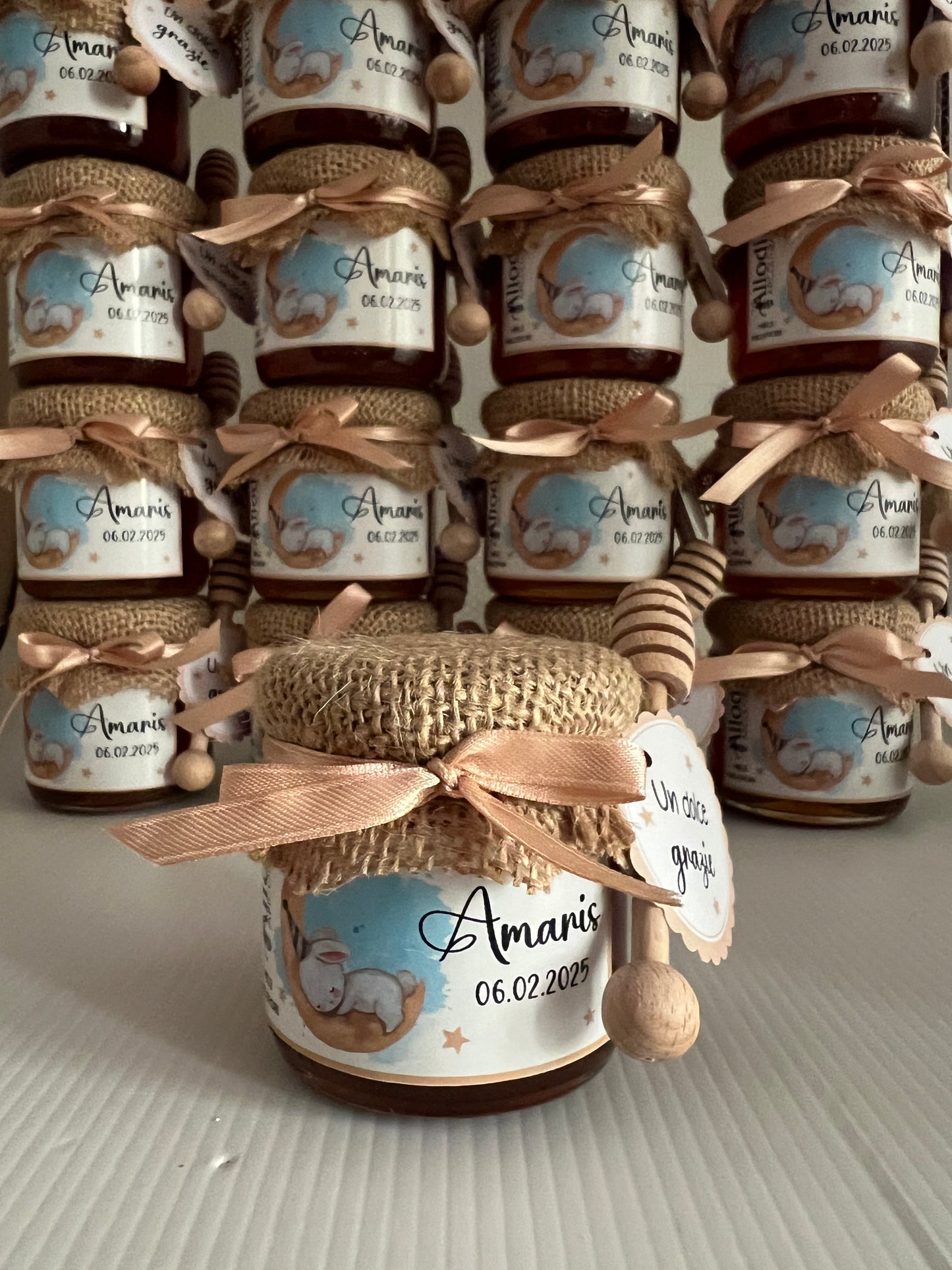 Bomboniera con Miele e Spargimiele